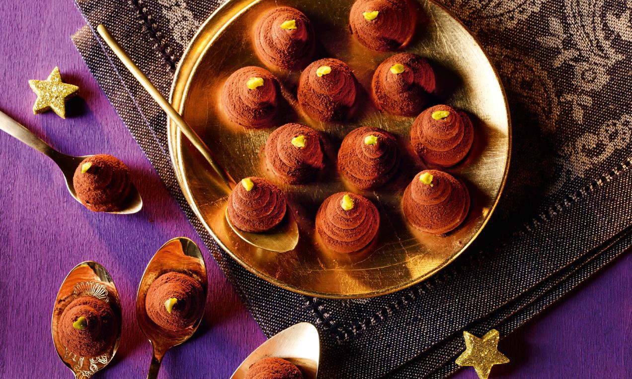 Csokis csúcsok (praliné)