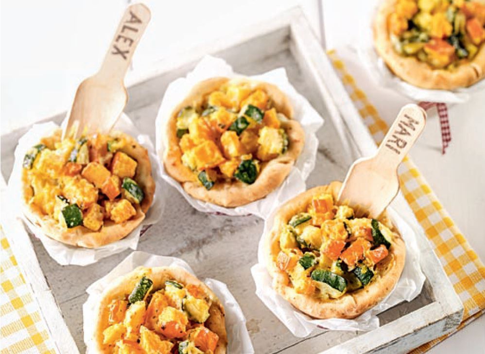 Sárgarépás-cukkinis kosarak