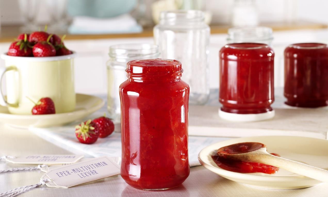 Eper–multivitamin lekvár