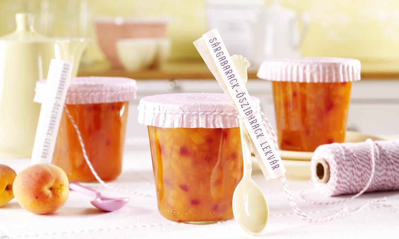 Sárgabarack-Őszibarack lekvár