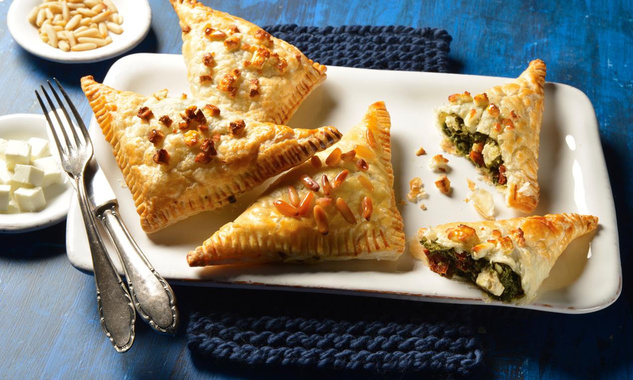 Spenótos – túrós táska