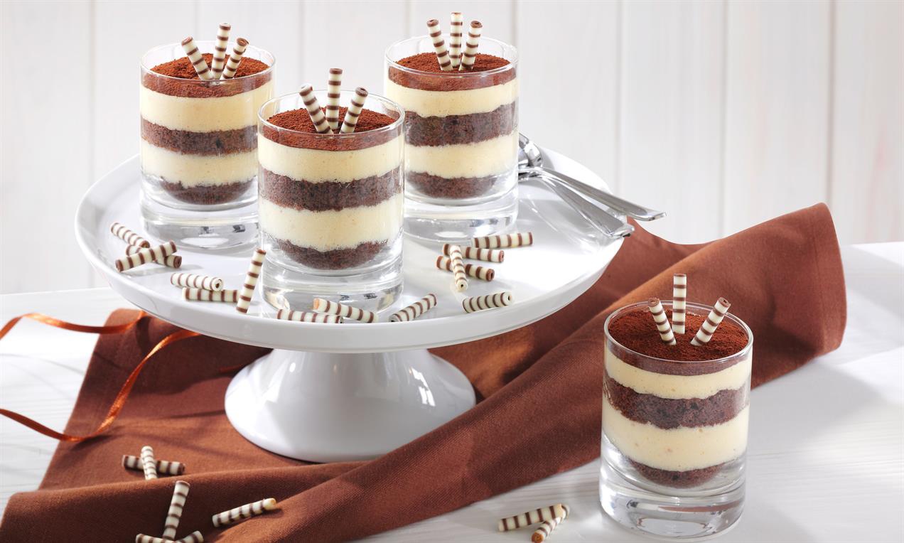 Csokoládés tiramisu