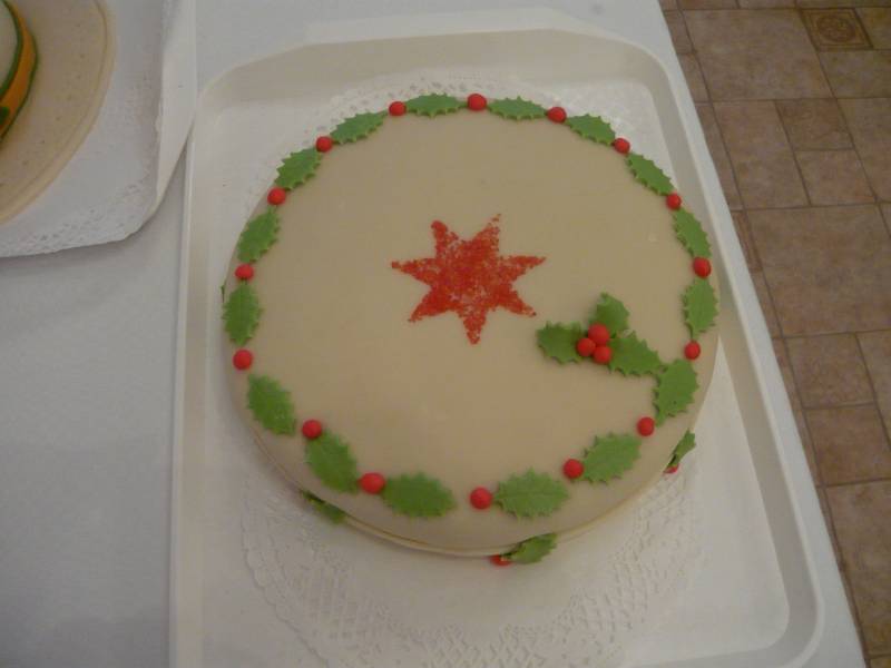 Karácsonyi marcipános tiramisu torta