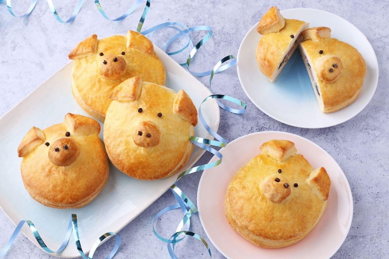 Újévi szerencsemalacok