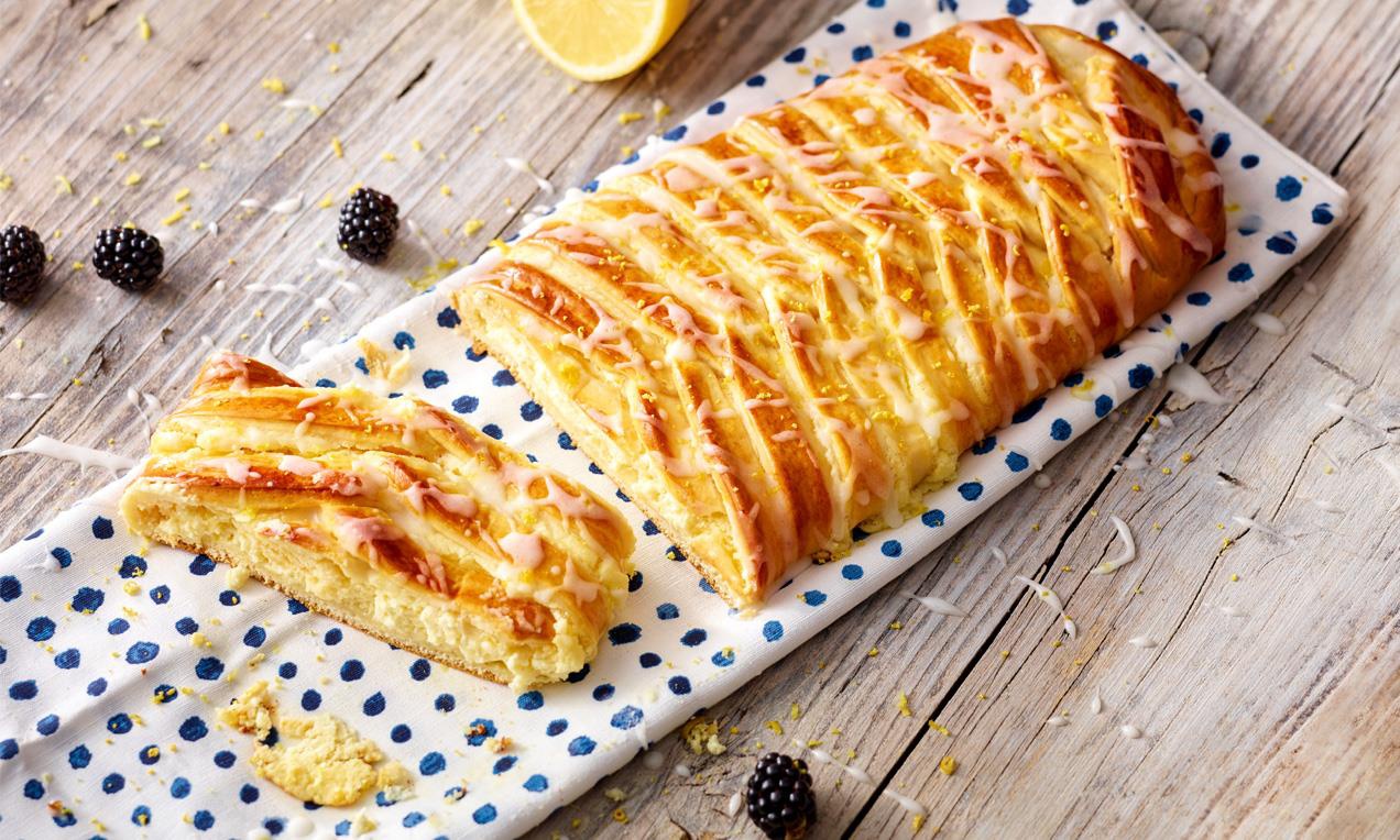 Citromos-túrós fonat