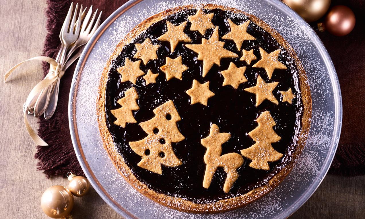 Linzi karácsonyi sütemény