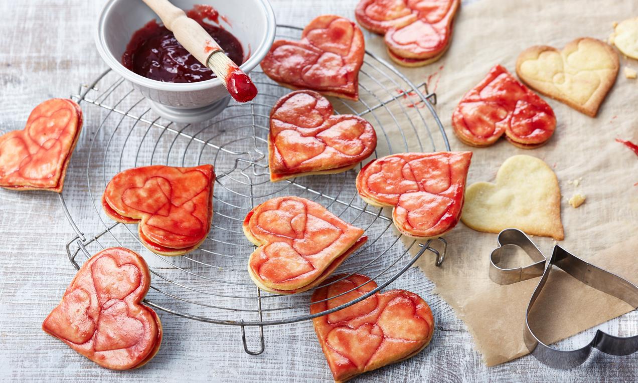 Bájos lekváros kekszek