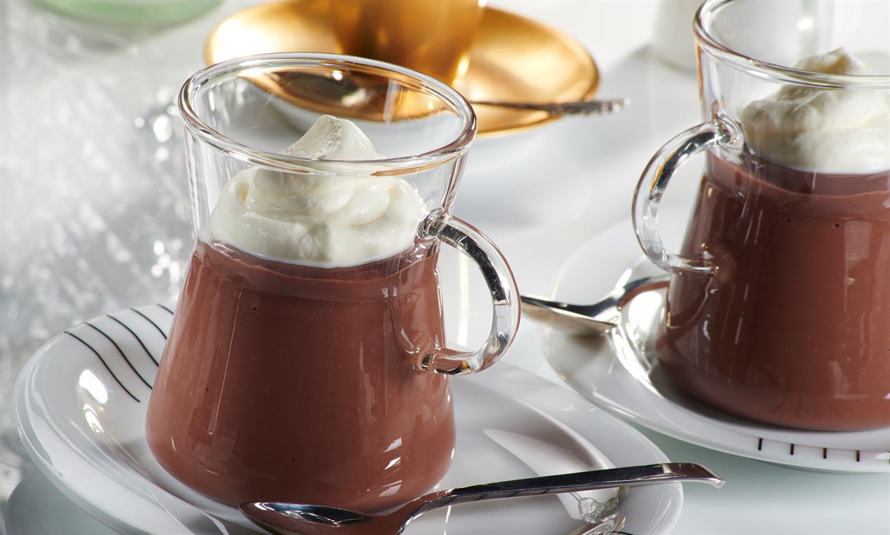 Csokoládépuding tea