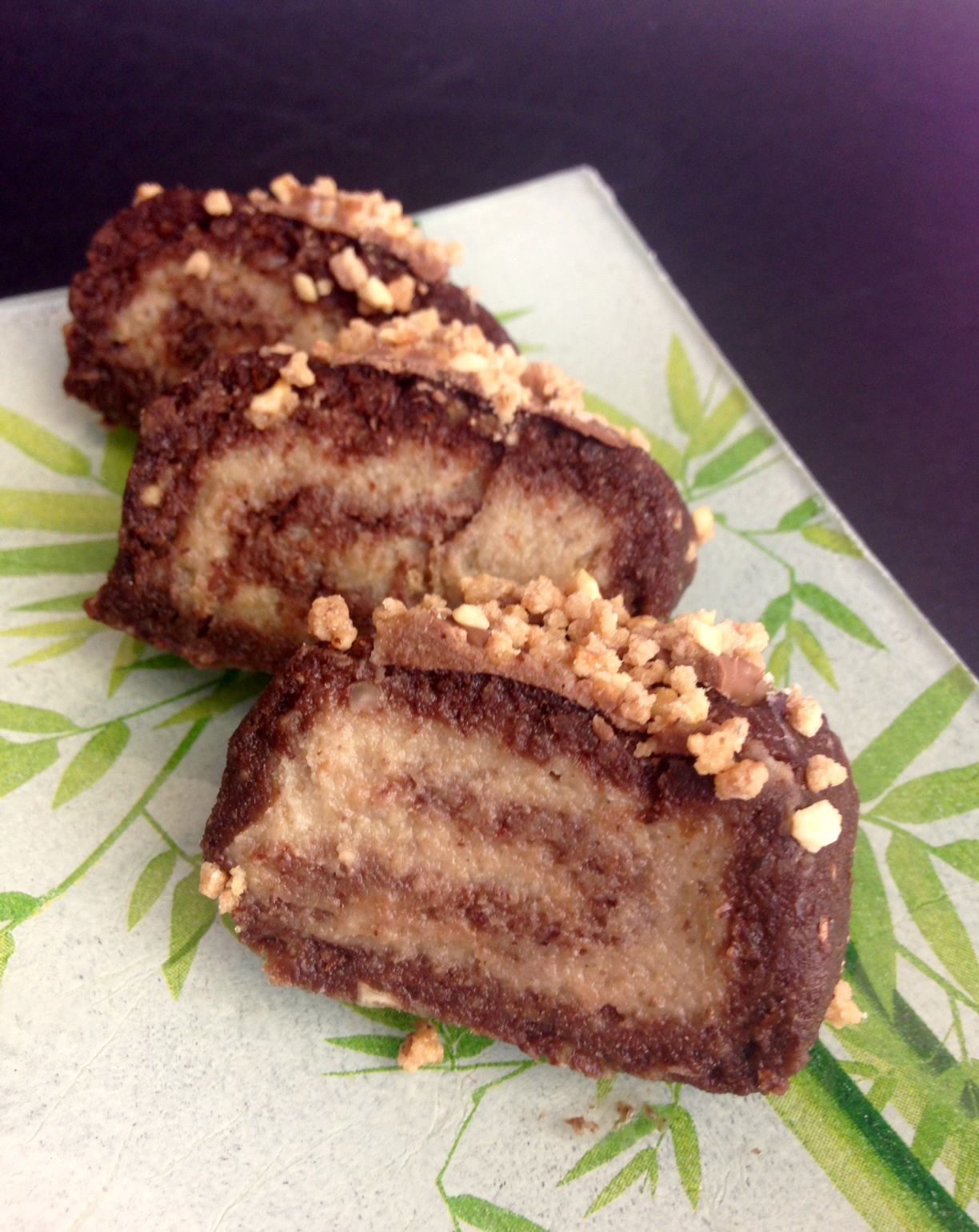 Mogyorós gesztenyetekercs -vegàn