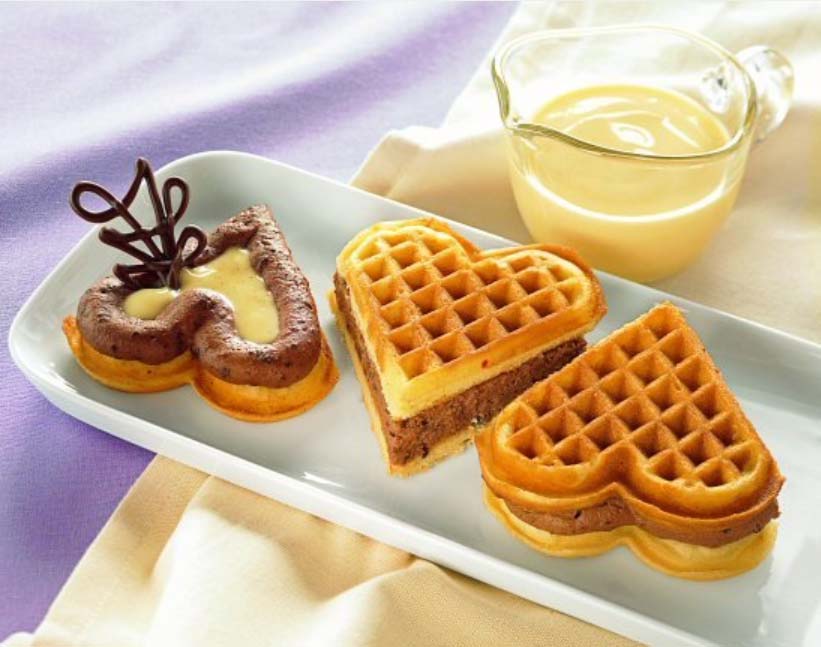 Csokis-kávés gofri