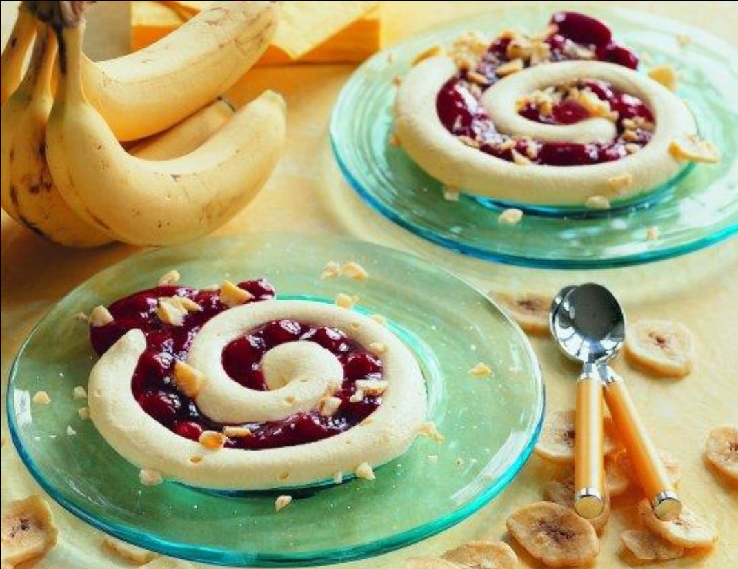 Mennyei vaníliás-meggyes desszert