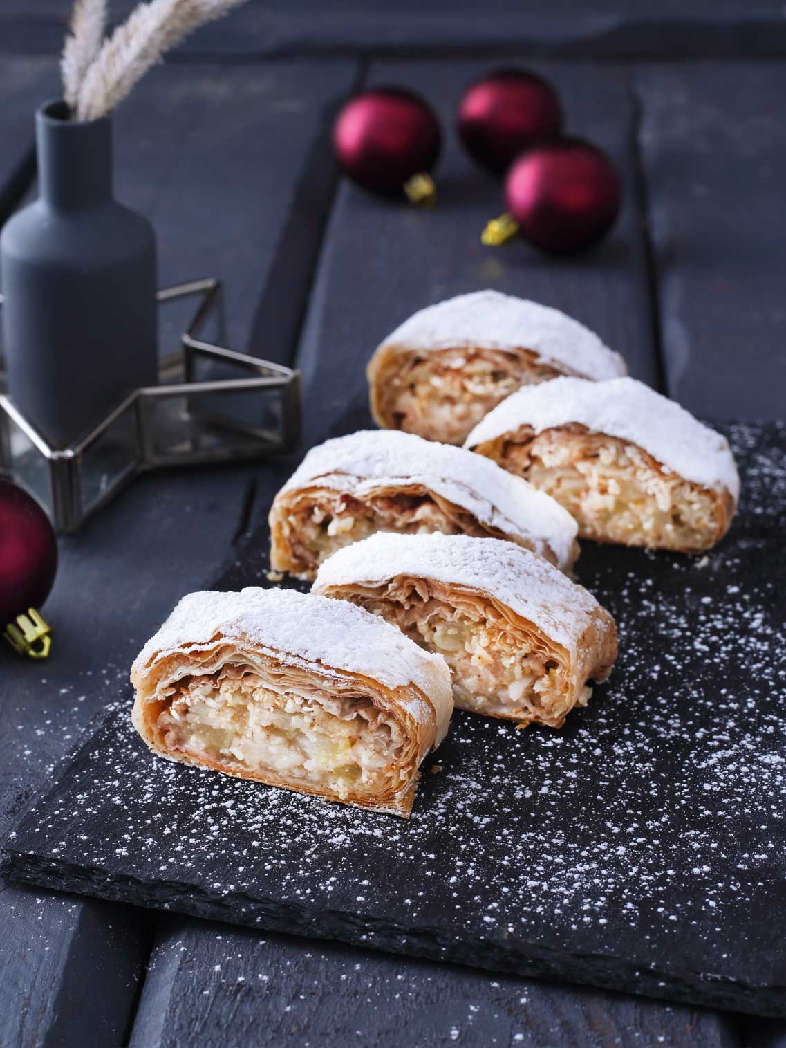 Körtés-mézesfűszeres rétes