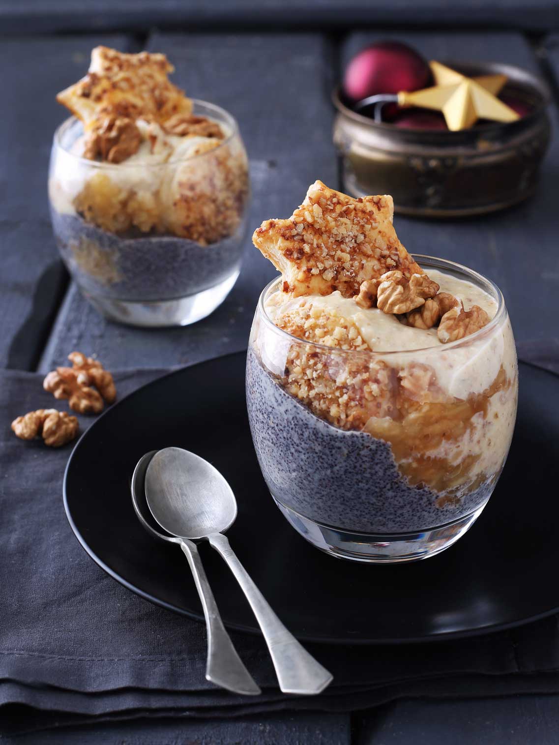 Flódni pohárdesszert