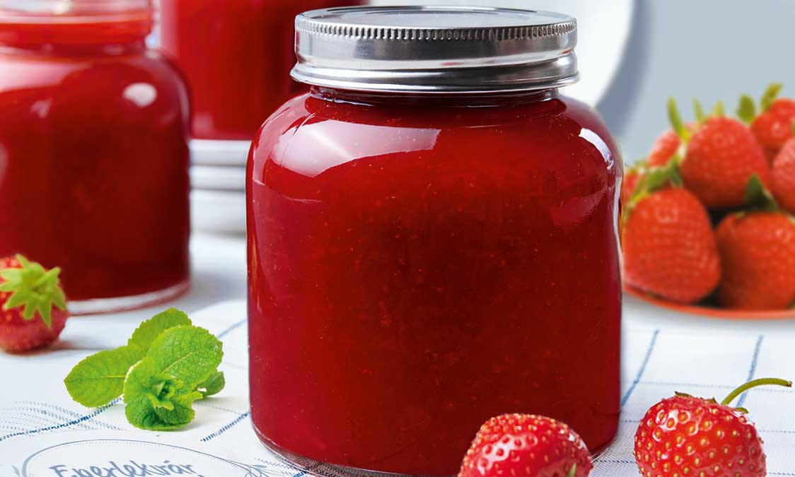 Eperlekvár friss mentával