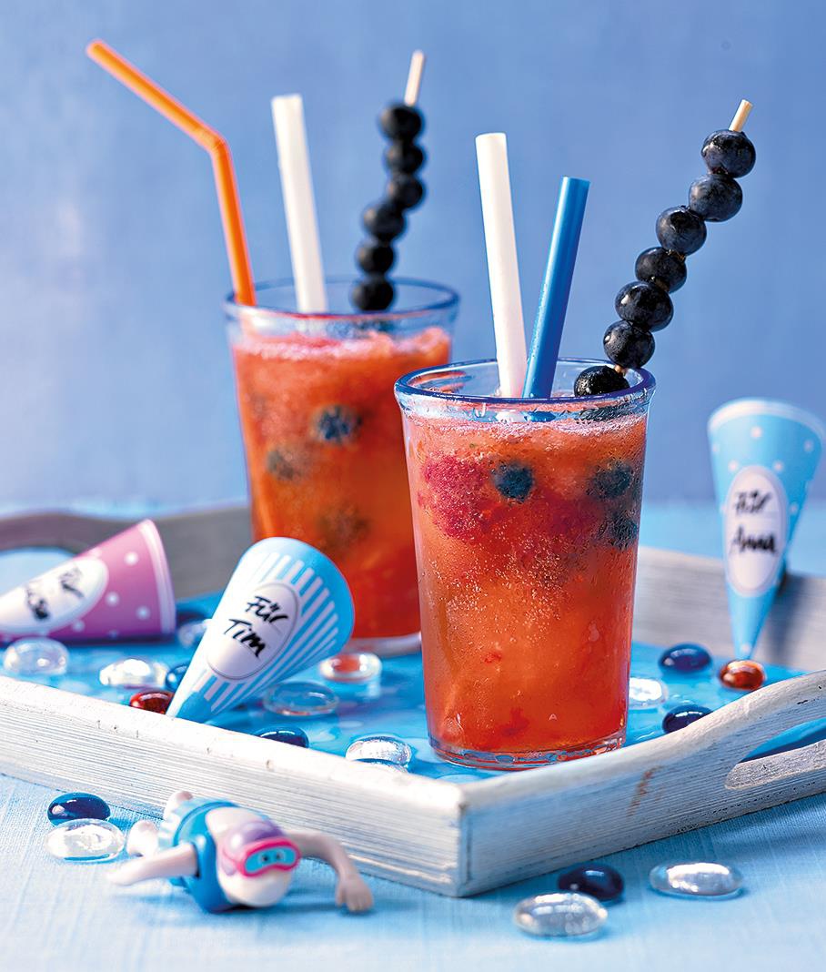 Jeges gyümölcs-bomba