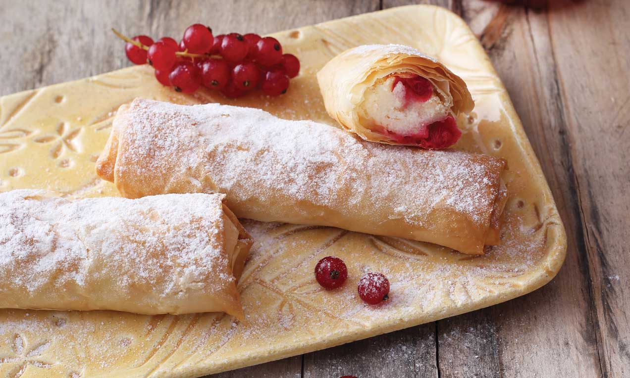 Tejbegrízes rétesszivarok