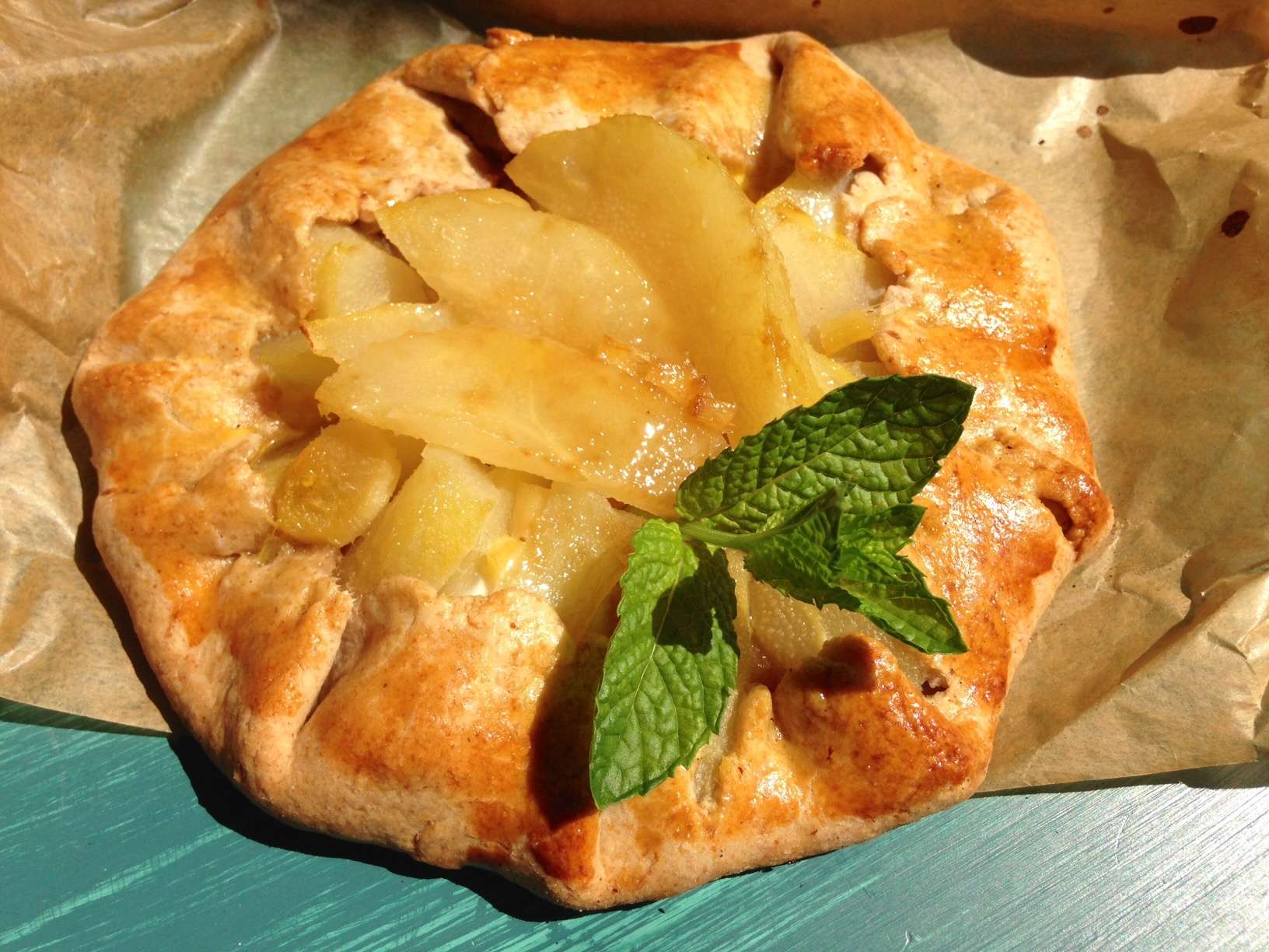 Gyömbères Körte Galette