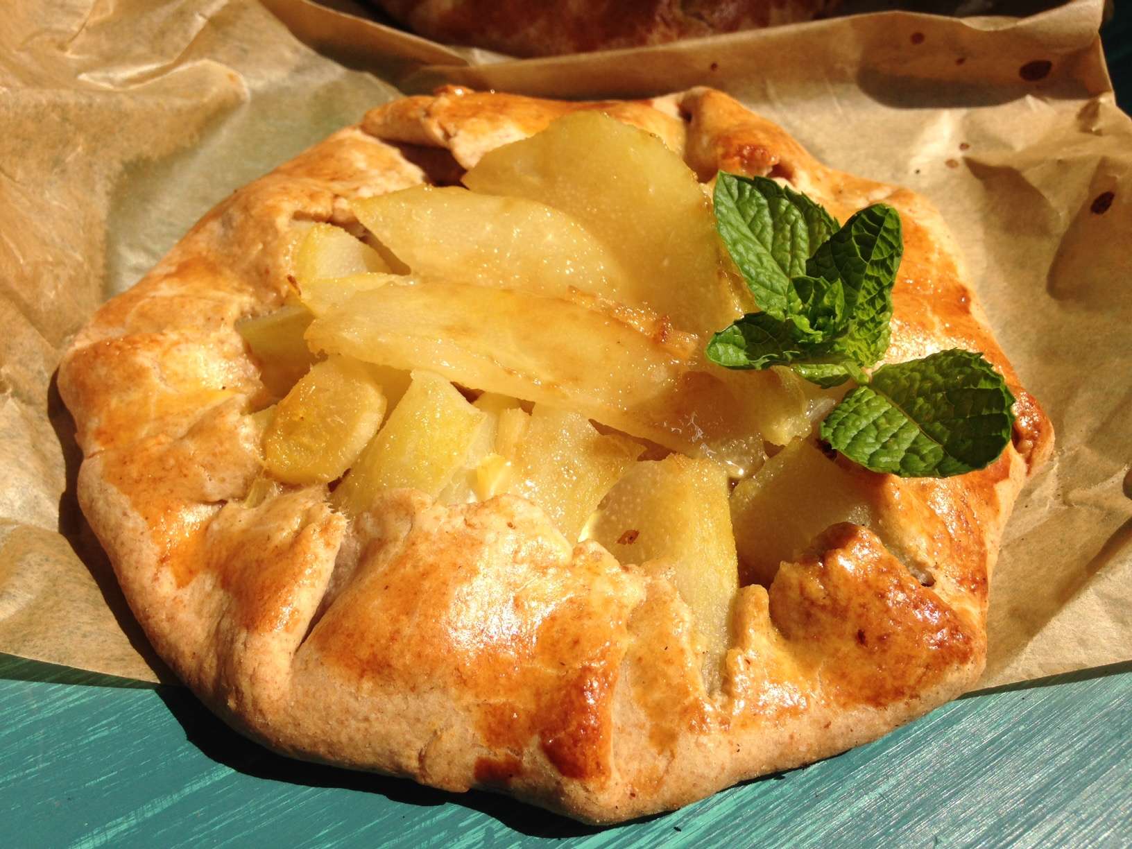 Gyömbères Körte Galette