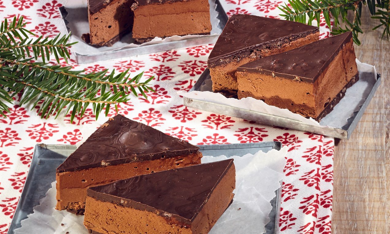 Nugátos csokoládétrüffel