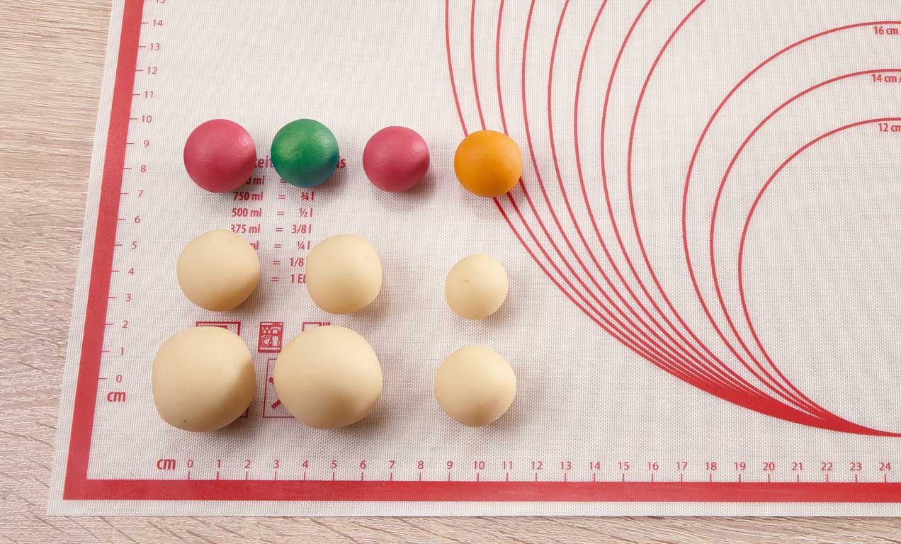 Marcipán hóemberek