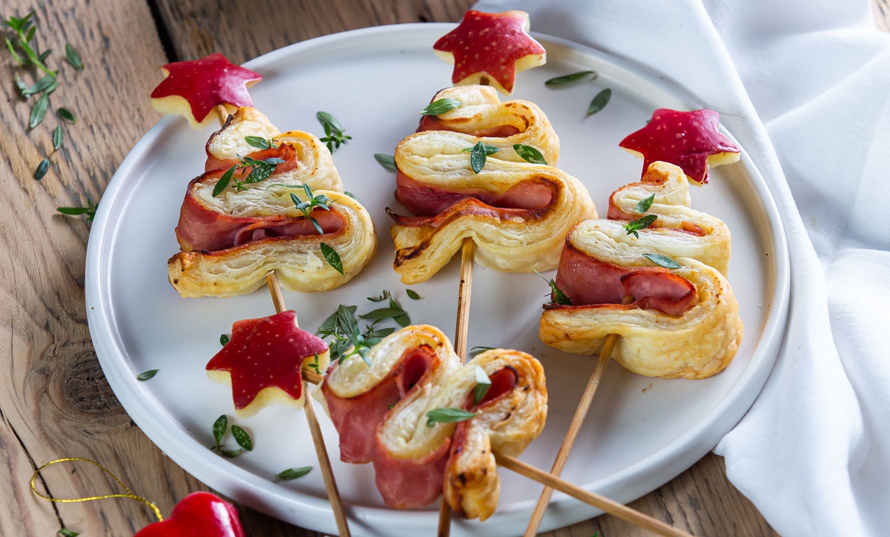 Karácsonyi sonkás nyárs