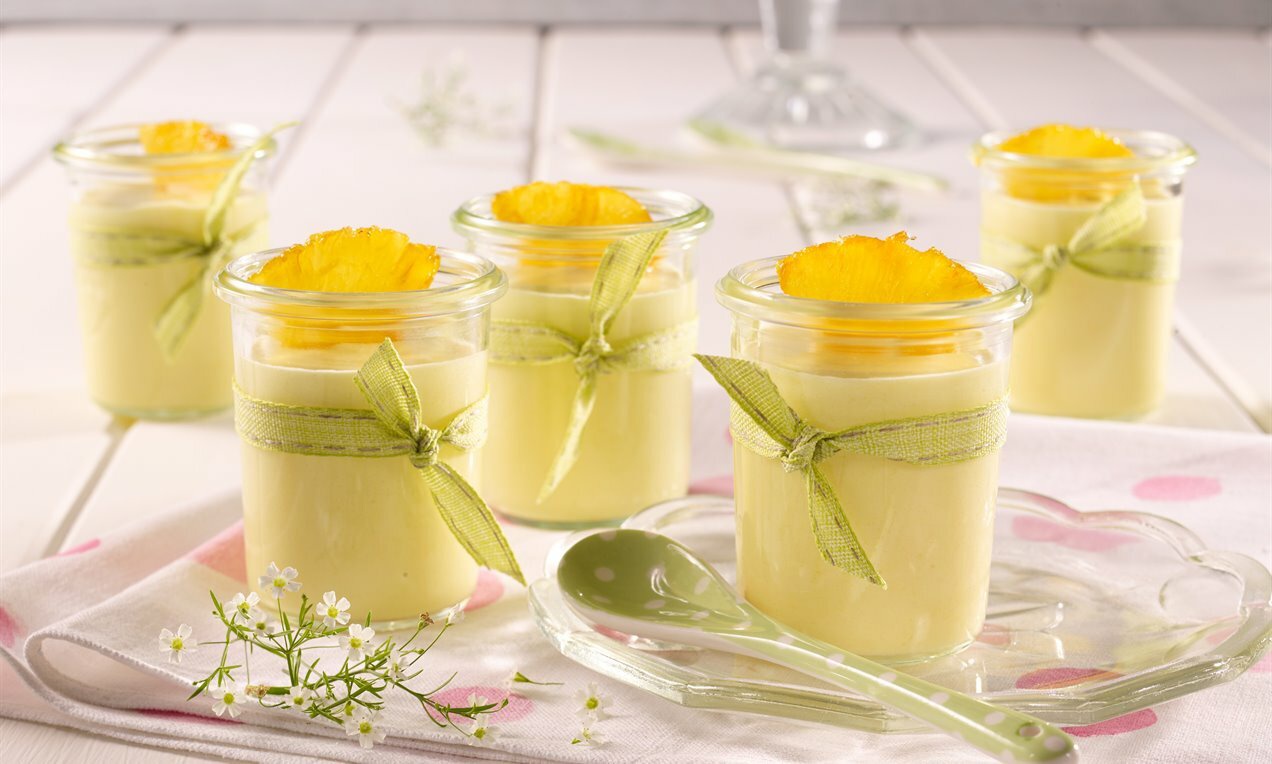 Narancsos mangó-mousse