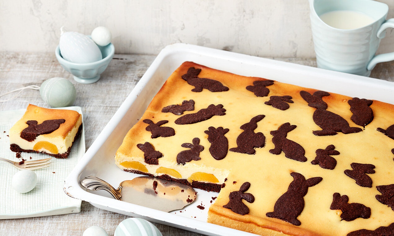 Húsvéti túrótorta kajszibarackkal