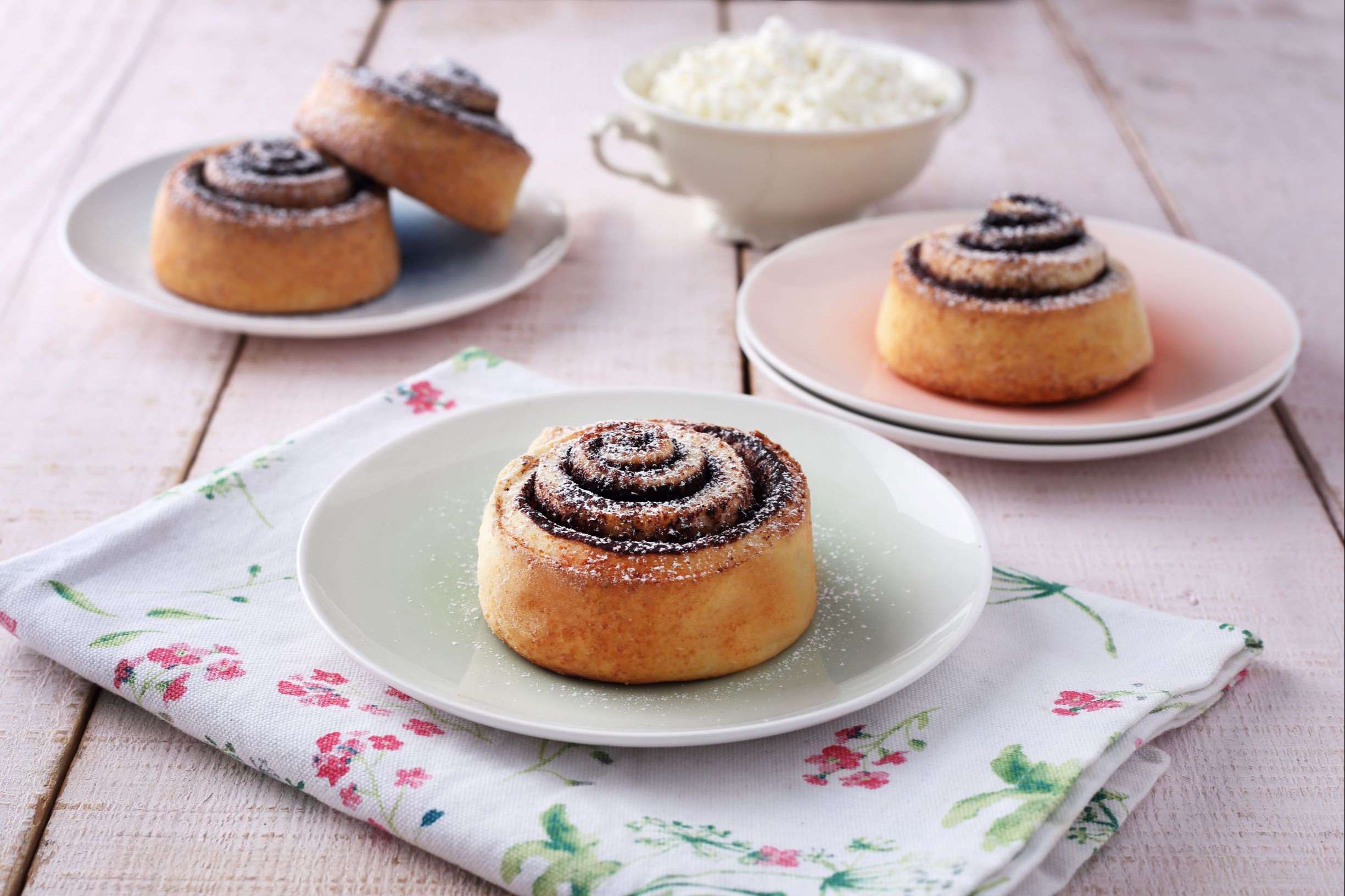 Kakaós-túrós csiga