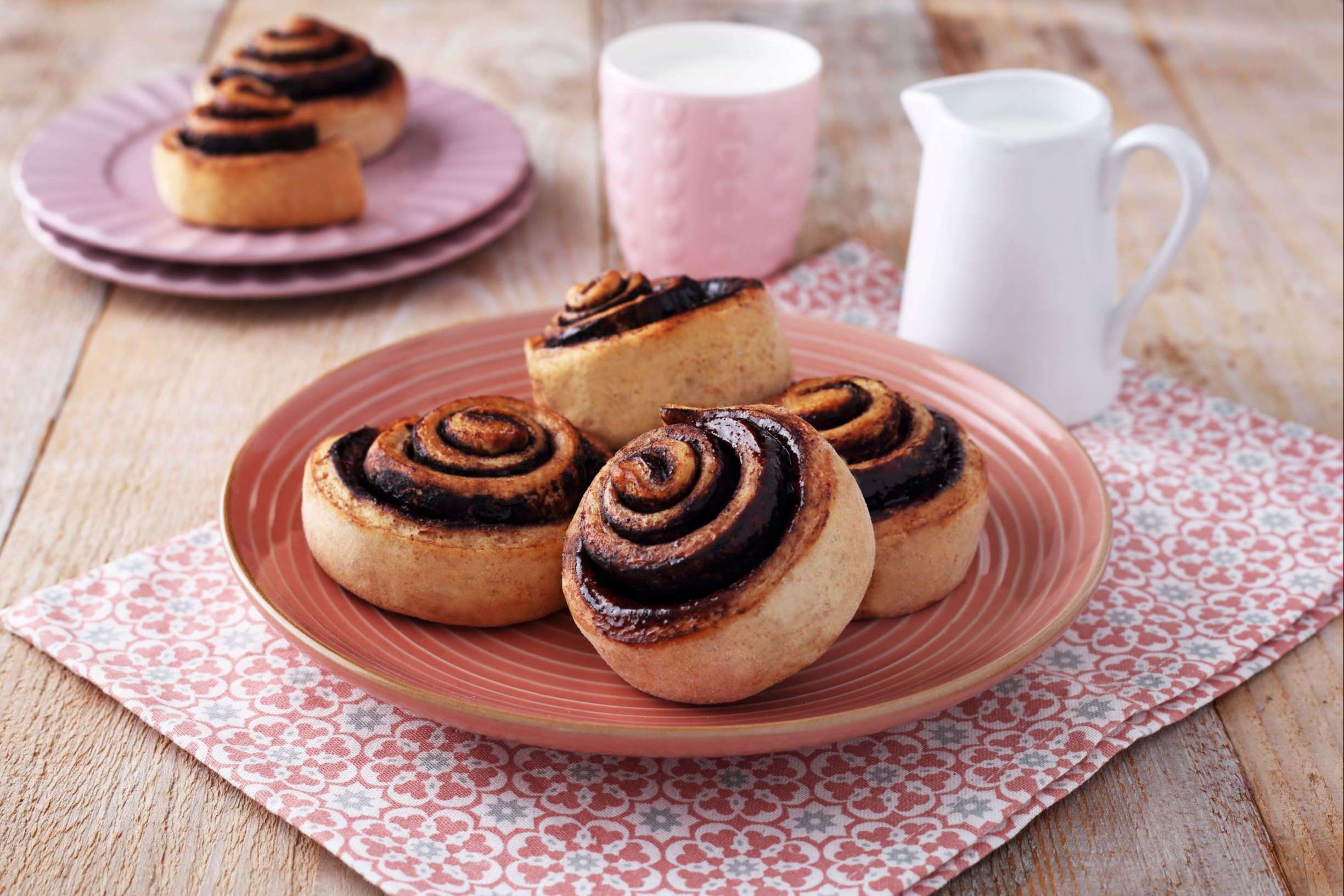 Teljes kiőrlésű, cukorcsökkentett kakaós csiga