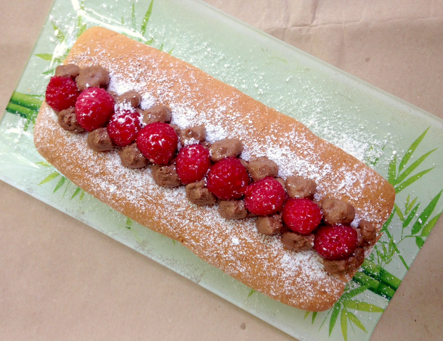 Csokis-màlnàs piskóta