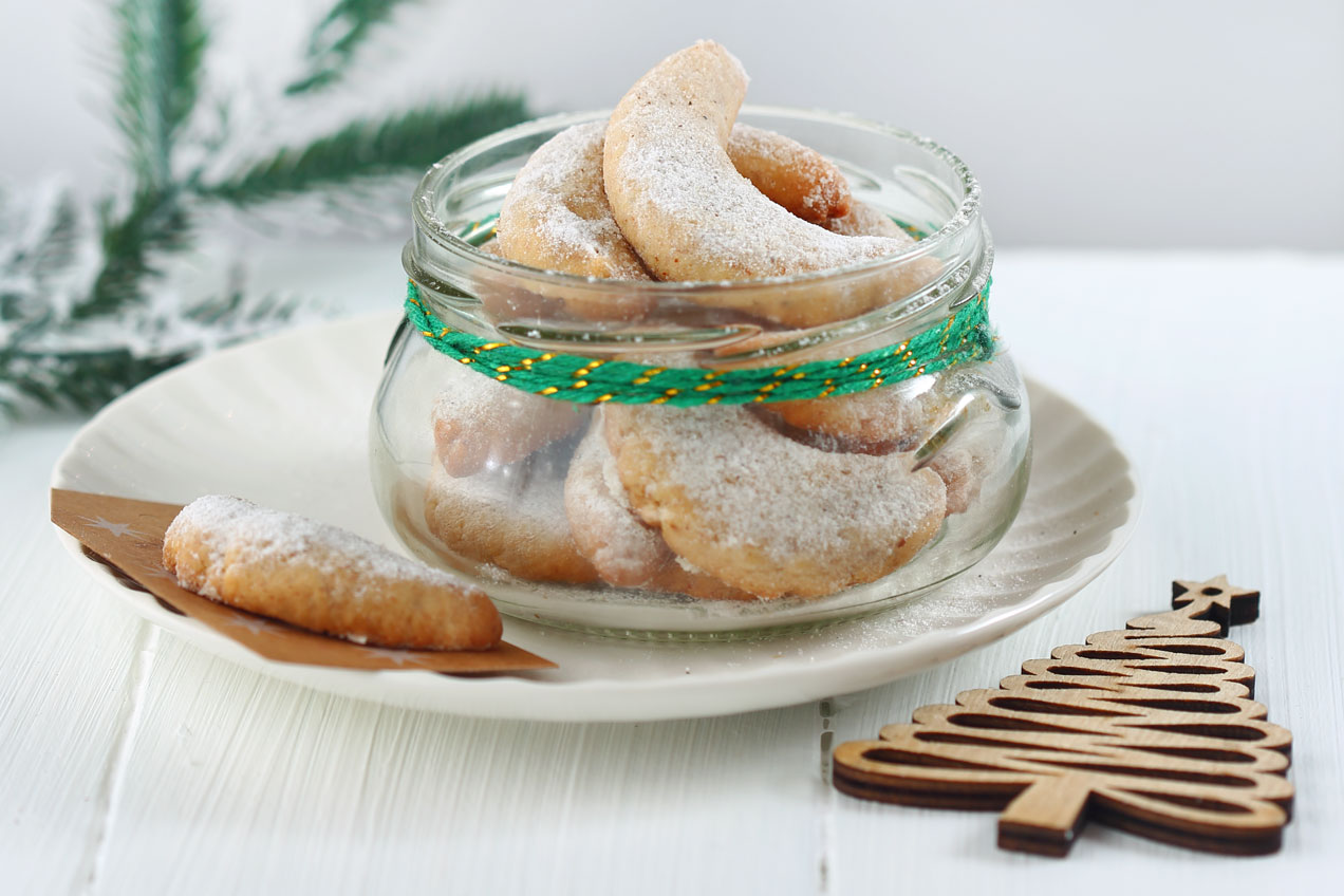 Vegán vaníliás kifli