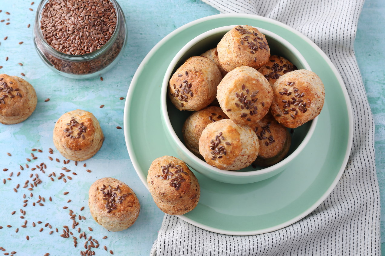 Pogácsa teljes kiőrlésű liszttel