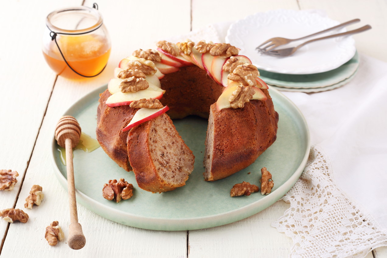 Mézes-diós kuglóf