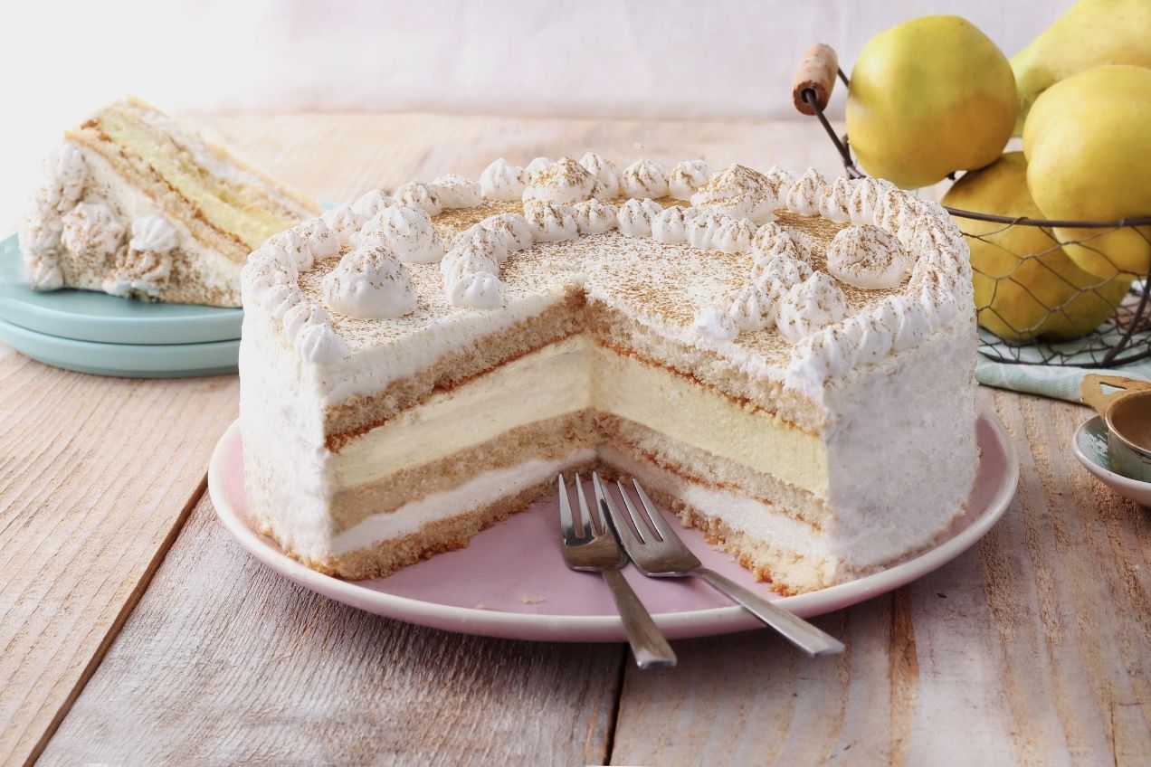 Birsalmás-túrókrémes torta