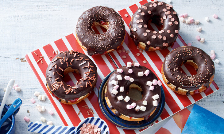 Pudingtöltelékes fánk