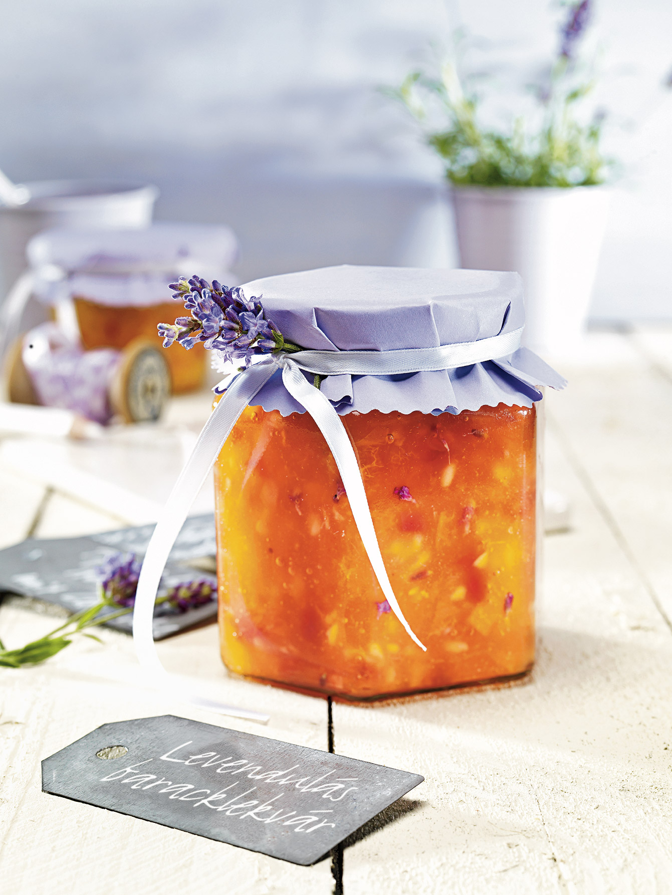 Levendulás baracklekvár