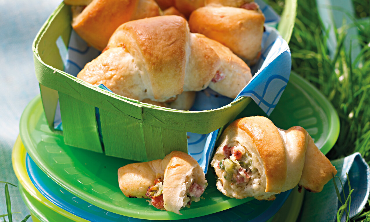 Pikáns villámgyors leveles kifli