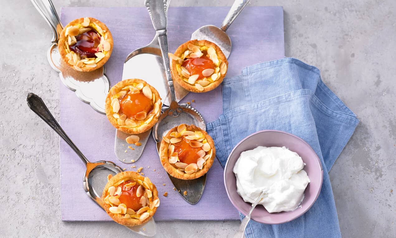 Kajszis-marcipános tortácska