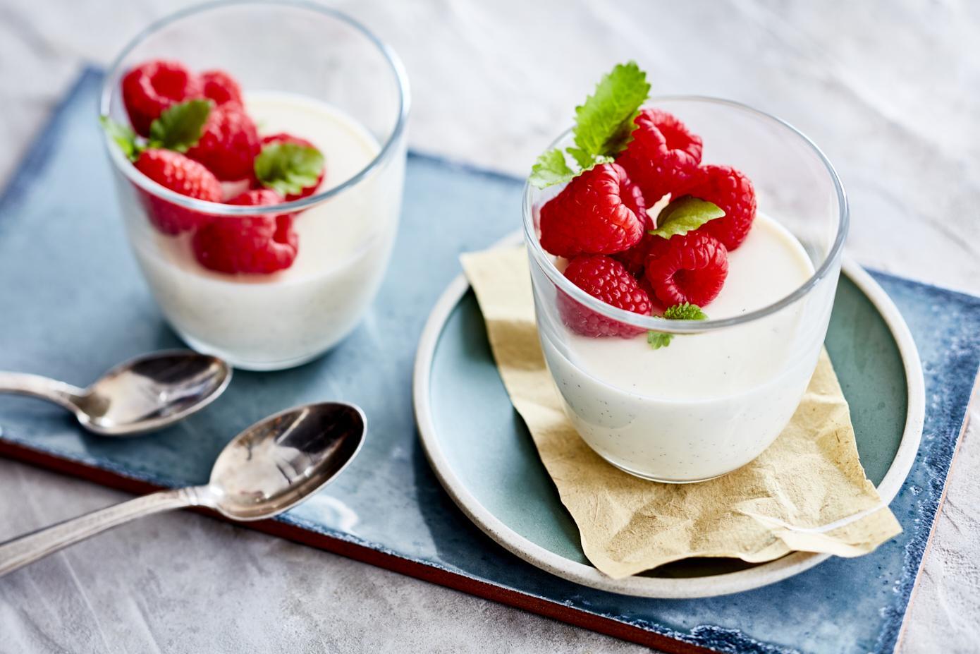 Vaníliás panna cotta
