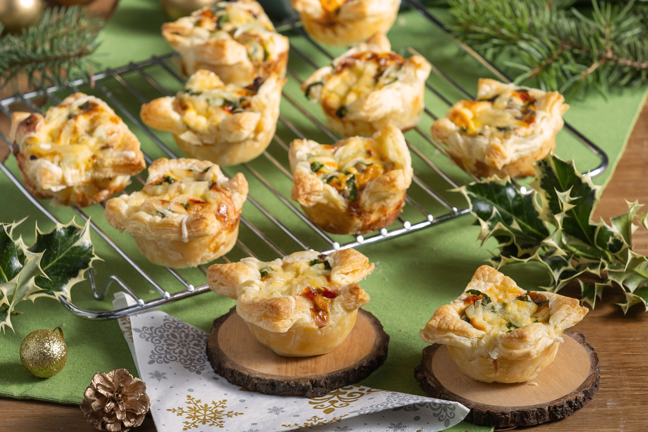 Mini leveles quiche