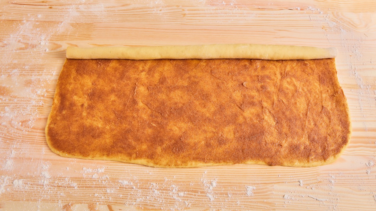 Karácsonyi fahéjas csiga krémsajtos mázzal