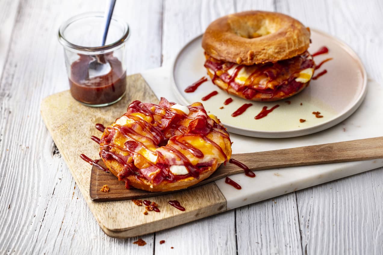 Pizza-Bagel
