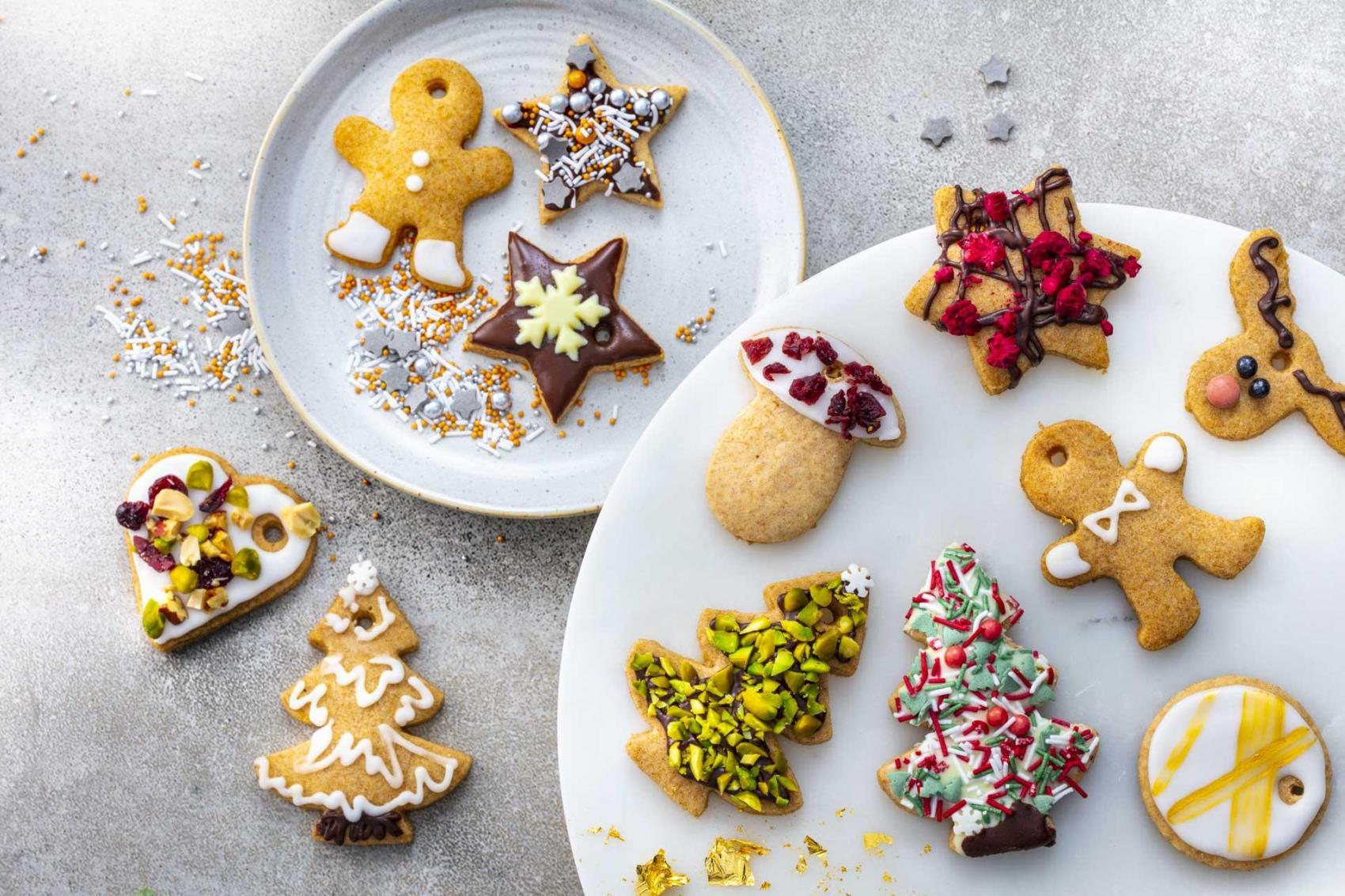 Vegán karácsonyi keksz