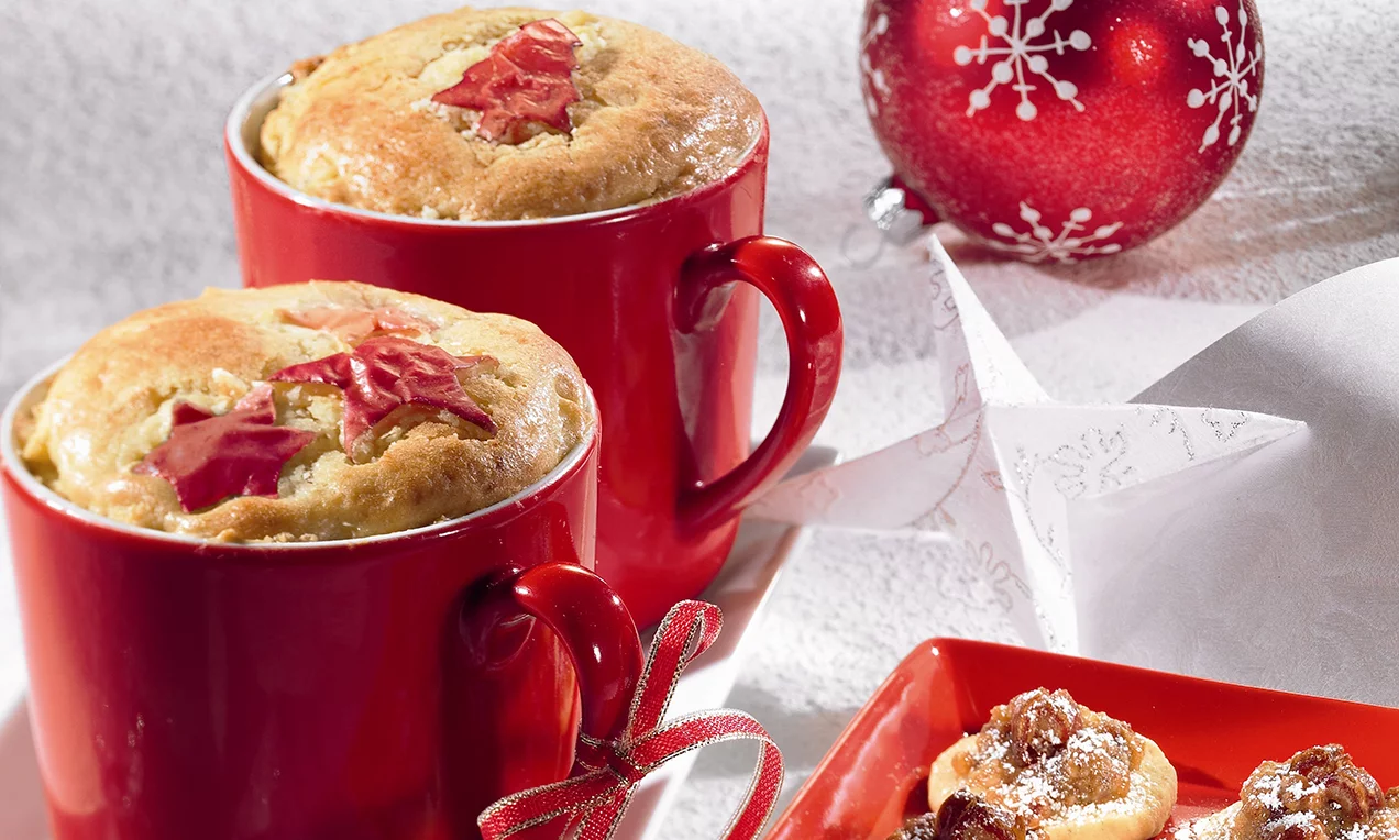 Meleg bögrés almáspite