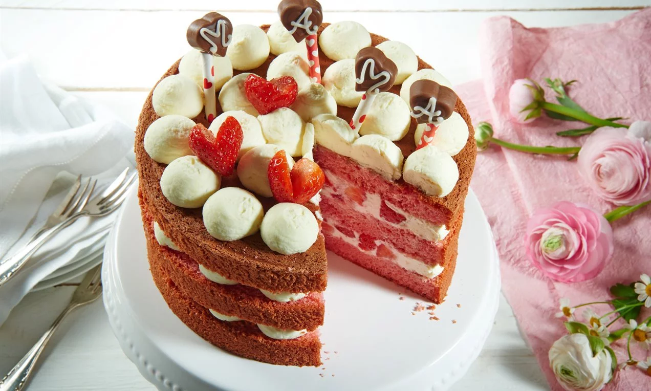 Anyák napi epertorta