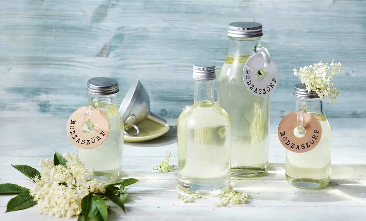 Citromos bodzaszörp