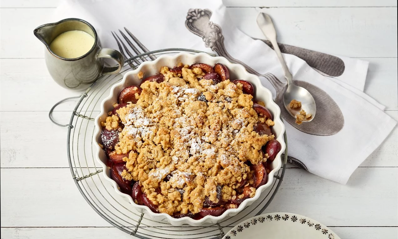Szilvás crumble