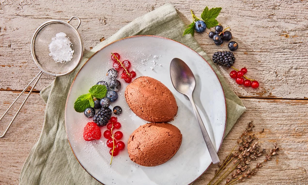 Vegán csokoládés mousse