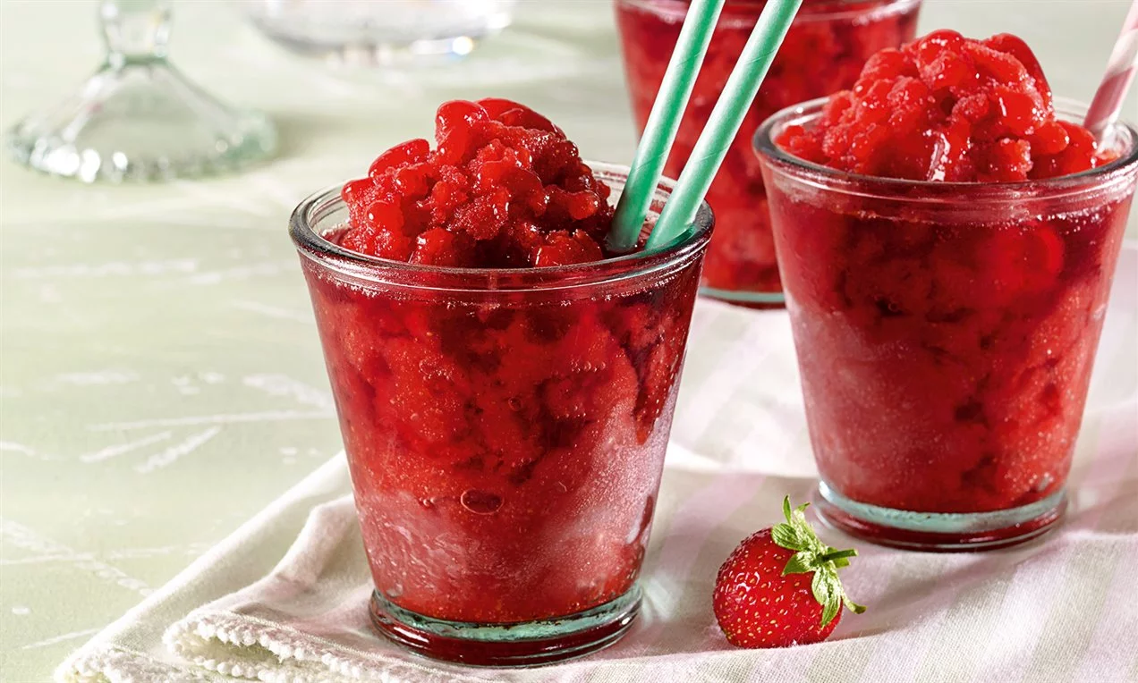 Epres granita (sorbet)