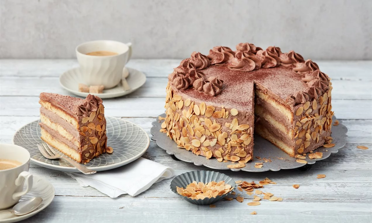 Vajkrémes csokitorta